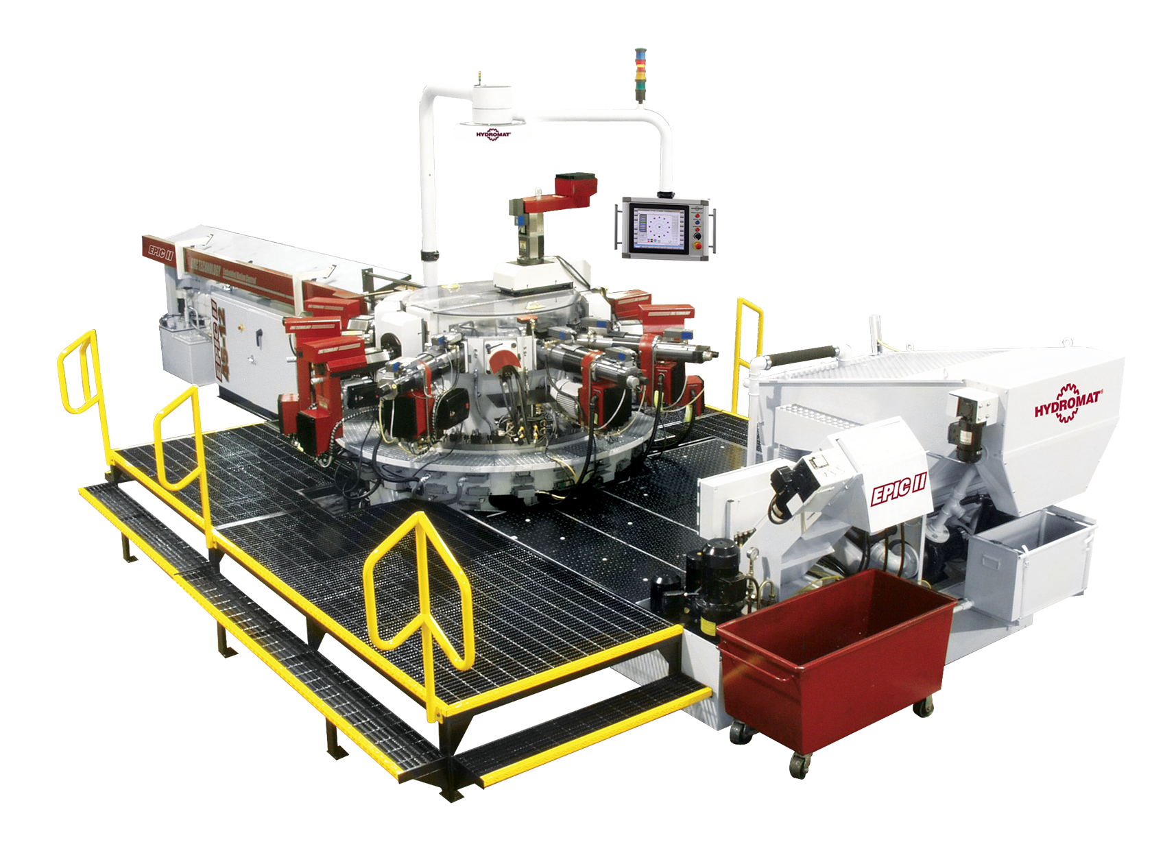EPIC II 4512 Hydromat Inc. Rotary Transfer Precision Machining